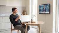 Tornado 32" HD Frameless Smart TV: WebOS 23, HDR Ready, Dolby Digital Plus, BT 5.0, 2x8W Speakers, 3xHDMI/2xUSB