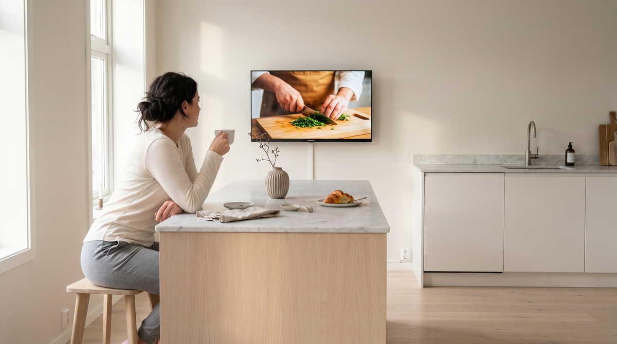Tornado Smart TV QLED 32" HD — Tizen OS
