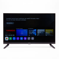 Tornado 32" HD Frameless Smart TV: WebOS 23, HDR Ready, Dolby Digital Plus, BT 5.0, 2x8W Speakers, 3xHDMI/2xUSB