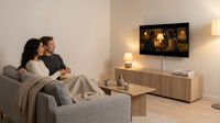 Tornado 43" FHD Frameless Smart TV: WebOS 23, HDR, Dolby Digital Plus, BT 5.0, 2x8W Speakers, 3xHDMI/2xUSB