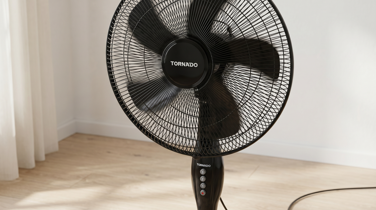 Tornado Ventilatore a piantana 16" — 60 W, 4 pale