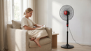 Tornado Ventilatore a piantana 18" telescopico — 75 W, 46 dB