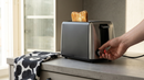 Tornado 2-Slice Toaster 750W: 100x100mm Slots, 7 Levels, Defrost/Reheat, High-Lift, Crumb Tray/Cord Storage