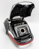 Tornado Bagged Cylinder Vacuum: 800W/210W Suction, 4L Cloth Bag, H10 HEPA, 8m Cable/11m Radius, Eco Brush.