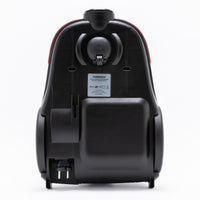 Tornado Bagless Cylinder Vacuum: 800W/145W Suction, 1.8L Dust Bin, Dual HEPA (H10+H13), 5m Cable/8m Radius, Eco Brush.