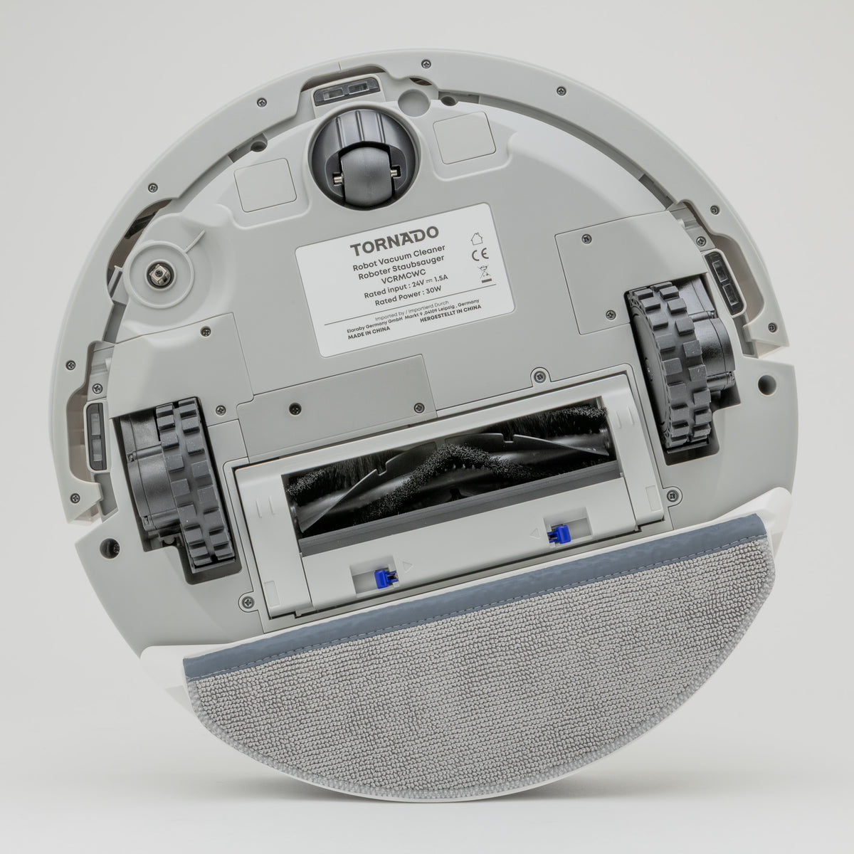 Tornado 5-in-1 Pet Robot Vacuum: 3000Pa, LIDAR Nav, Self-Empty Base w/Handheld, 210min Runtime, Mop/Groom Kit