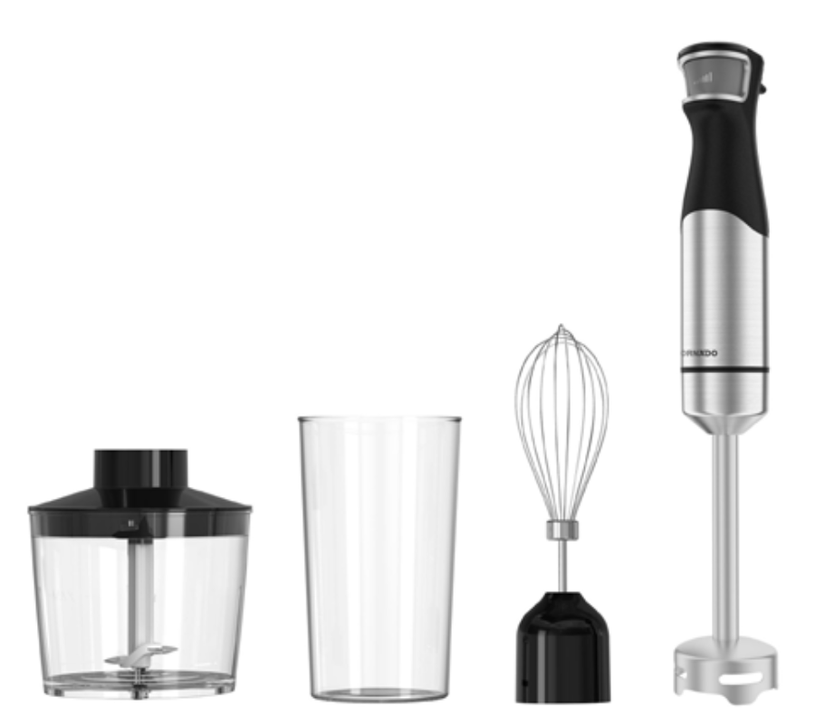 Tornado Frullatore a immersione 1000 W — tritatutto e frusta