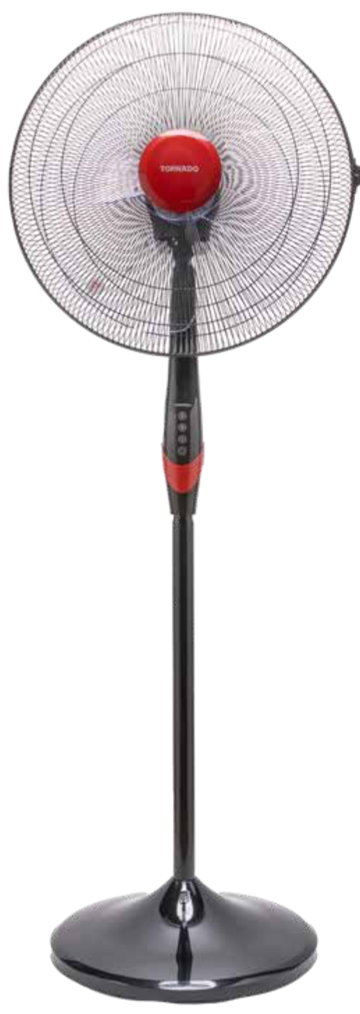 Tornado Ventilatore a piantana 18" telescopico — 75 W, 46 dB