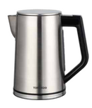 Tornado 1.7L Digital SS Kettle: 1850-2200W Concealed Heat, 5 Temp Presets (45-100°C), LED Touch Ctrl, Push-Button Lid, Auto Shut-Off/Boil-Dry.