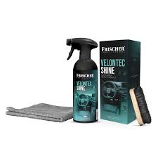 Kit Detergente liquido per interni auto + panno microfibra e spazzola - 3 in 1