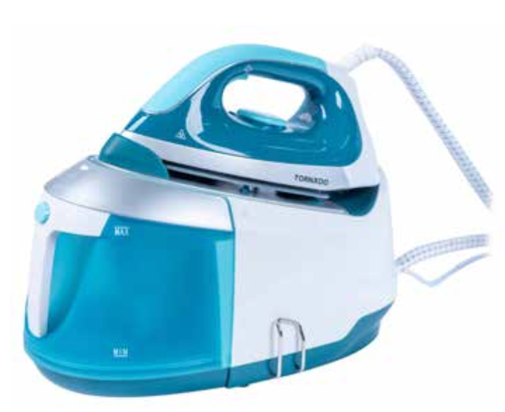 Tornado Digital Steam Gen Iron: 2000-2400W, Ceramic Sole, 5-Bar, 280g Boost/110g/min Cont, 1.7L Tank, Vertical Steam, Auto Shut-Off, 180s Heat