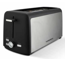 Tornado Long-Slot Toaster 1400W: 200x100mm (4x100mm equiv), 7 Levels, Defrost/Reheat/Cancel, High-Lift, Crumb Tray/Cord Storage