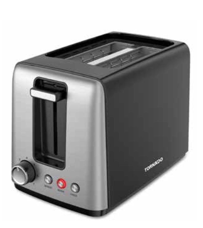 Tornado Tostapane 2 fette 750 W — 7 livelli