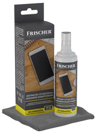 Mobile screen pulizia kit: lcd, led, plasma, oled, liquido 100 ml + microfiber 20x20 cm