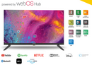 Tornado 32" HD Frameless Smart TV: WebOS 23, HDR Ready, Dolby Digital Plus, BT 5.0, 2x8W Speakers, 3xHDMI/2xUSB